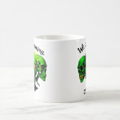 Wir kommen: Power und Angst in einem Design Kaffeetasse (Mittel)
