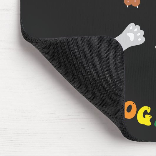 Wir kommen zusammen | Paw Print | DIVERSITY | Einh Mousepad (Ecke)