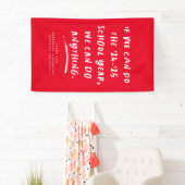 Wir können alles machen, was Spaß macht Schuljahr Banner (Insitu)