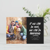 Wir können alles tun, 2022 Weihnachten Foto schwar (Stehend Vorderseite)