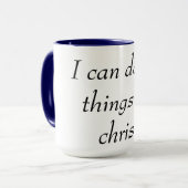 Wir können alles tun tasse (Vorderseite Links)