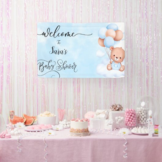Wir können Baby Baby-Duschbanner frühzeitig abwart Banner (Party)