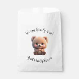 Wir können Baby Shooting Teddy Bär Geschenktütchen