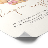 Wir können Babyduschabwaschmaschine frühzeitig abw Poster (Ecke)