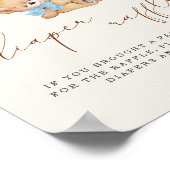 Wir können Babyduschabwaschmaschine frühzeitig abw Poster (Ecke)