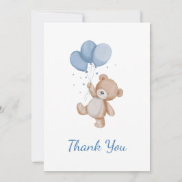 Wir können Babydusche frühzeitig abwarten Dankeskarte