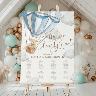 Wir können Babydusche frühzeitig abwarten Poster