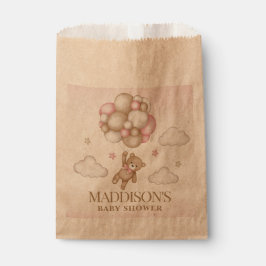 Wir können Babydusche schon frühzeitig abwarten Geschenktütchen