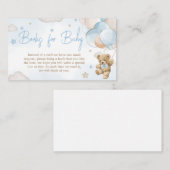 Wir können Bärenballonbücher für Baby abwarten Begleitkarte (Vorne/Hinten)