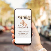 Wir können Bearly warten Teddy Bear Babydusche Einladung