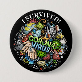 Wir können Coronavirus töten! Button