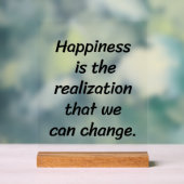 Wir können das Acrylzeichen ändern Acrylschild (Neutral)