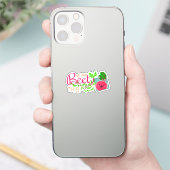 Wir können das besiegen! - Punny Garden Aufkleber (Telefon)