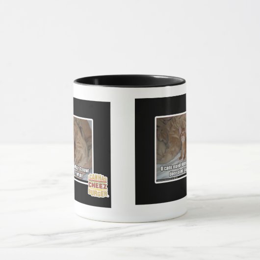 Wir können das Bett später machen. Tasse (Zentrum)