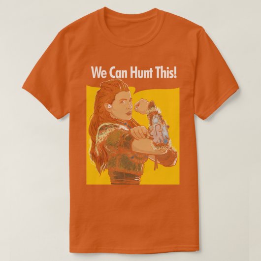 Wir können das jagen T-Shirt (Design vorne)