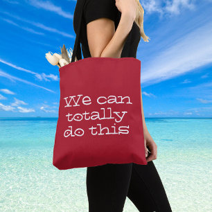 Wir können das komplett machen. Inspiration für ei Tasche