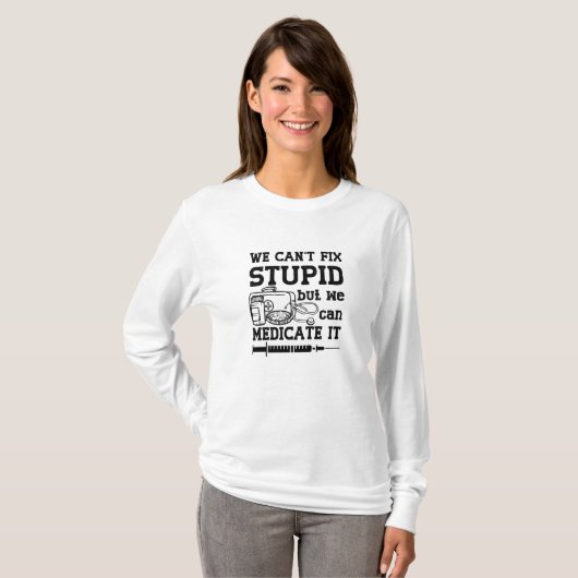 Wir können den Apotheker des Stupiden-Apothekers n T-Shirt (Vorne ganz)