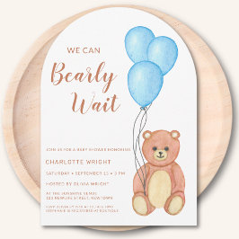 Wir können den Teddy Bear Baby Shooter Arch frühze Einladung