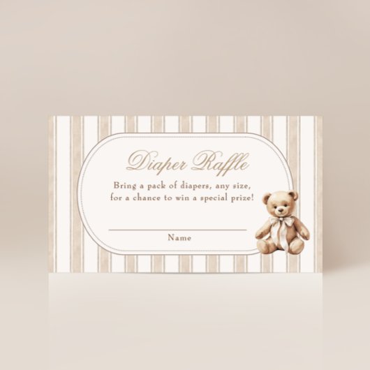 Wir können den Teddybärentaucher früh abwarten Begleitkarte