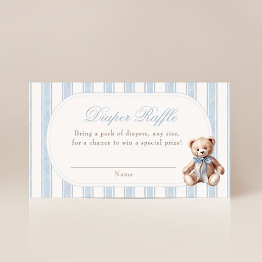 Wir können den Teddybärentaucher früh abwarten Begleitkarte