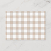 Wir können den Teddybärentaucher früh abwarten Begleitkarte (Rückseite)