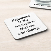 Wir können den Untersetzer aus Hartkunststoff ände (Linke Seite)