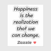 Wir können den Vinyl-Aufkleber nach Maß ändern Aufkleber (Blatt)