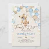 Wir können die Babydusche von Teddy Bear frühzeiti Einladung (Vorderseite)