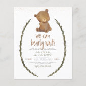 Wir können die Bärendusche und das Gold-Baby-Dusch (Vorderseite)