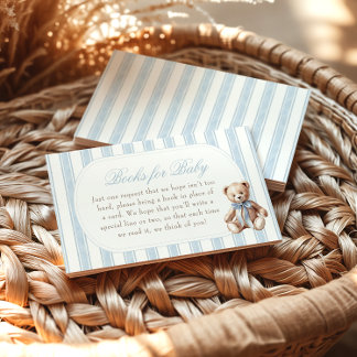 Wir können die Bücher des Teddy-Bären für das Baby Begleitkarte