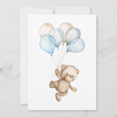 Wir können die Einladung der Babydusche abwarten (Rückseite)