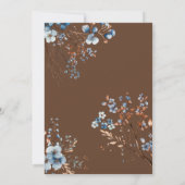 Wir können die Einladung der Babydusche abwarten (Rückseite)