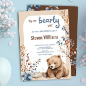 Wir können die Einladung der Babydusche abwarten