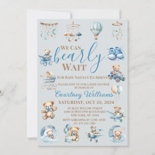 Wir können die Einladung eines Babyduschers abwart