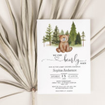 Wir können die Einladung eines Babyduschers abwart