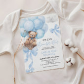 Wir können die Einladung eines Babyduschers abwart