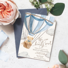 Wir können die Einladung eines Babyduschers abwart