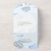 Wir können die Einladung eines Babyduschers abwart (Außenbereich)