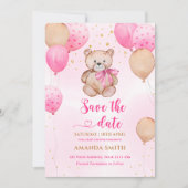 Wir können die Einladung Save the Date abwarten (Vorderseite)