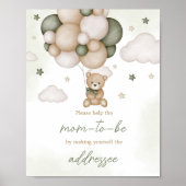 Wir können die grüne Boho-Umschlagstation frühzeit Poster (Vorne)