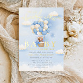 Wir können die neutrale Babydusche des Teddy Bären Folieneinladung