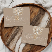 Wir können die neutrale Babydusche für das Geschle Dankeskarte