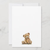 Wir können die Teddybären-Präganität frühzeitig ab Ankündigung (Rückseite)