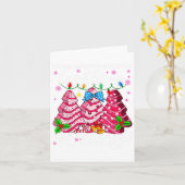 Wir können die Weihnachtsbeleuchtung bis zum Janua Karte (Gelbe Blume)