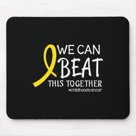 Wir können dieses gemeinsame Bewusstsein für Kinde Mousepad (Vorne)