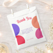 Wir können eine farbenfrohe Regenbogen Stripe Baby Geschenktütchen (Ausgeschnitten)