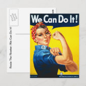 Wir können es abschicken! postkarte (Vorne/Hinten)