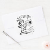 Wir können es Aufkleber von Rebellenlady machen (Umschlag)