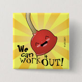 Wir können es ausarbeiten Kolben-Knopf Button (Vorderseite)