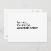 Wir können es besser machen postkarte (Vorne/Hinten)